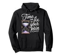 Time Can Fix Your Pain Healing Progress Motivation Pullover Hoodie