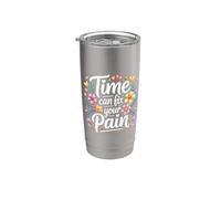 Time Can Fix Your Pain Healing Progress Motivation - Stainless Steel Insulated Tumbler