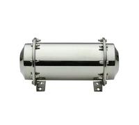 Time Capsule Box，Time Sealed Stainless Steel Storage Container to Bury Durability Lock Future Present,5 Sizes(10 * 40cm)