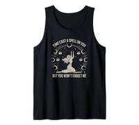 Time Cast A Spell On You Graphic But You Wont Forget Me Tank Top
