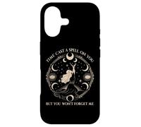 Time Cast Spell Graphic But Won't Forget Me Case for iPhone 17