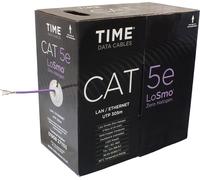 Time CAT5e LSZH Purple LAN/ETHERNET UTP Copper Data Cable - 305M