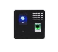 Time Clock, 2.8inch TFT Color Screen Face And Fingerprint Time Attendance Clock Machine With Door Access Control Interface for Small Business