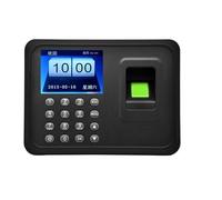 Time Clock A6 Attendance Machine Password+Fingerprint Multi-language Sign-in Recognition Punch-in Equipment Intelligent Report Generation for Employees