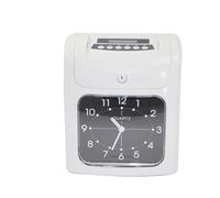 Time Clock,Attendence Machine Digital Recorder Attendance Punch Card time Office Staffs Check in Punching(Blu)