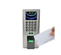 Time Clock, F18 USB TCP/IP Biometric Fingerprint Login Recognition Access Control Machine System Use Electric Lock Optional for Employees(F18-IC,A)