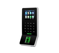 Time Clock, F22 Time Attendance Machine TCP/IP USB Fingerprint Door Access Control System Color Screen Optional Card Reader for Employees(F22 IC)