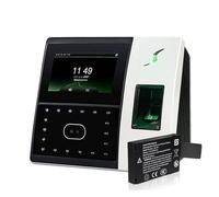 Time Clock, Face Recognication And Fingerprint Time Attendance And Access Control System/IP USB Biometric Recording(IFace702-Battery,English)
