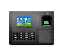 Time Clock, Fingerprint Time Attendance Machine Network Communication U Disk Download Fingerprint ID Card Multiple Identification Time Attendance,Employee Time Clock System