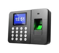 Time Clock, Fingerprint Time Attendance System Biometric Clock Recorder Employee Management Device Electronic Machine E3960