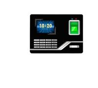 Time Clock for Small Business, Attendance System Fingerprint TCPIP USB Password Access Control Office Time Clock Employee Recorder Device Biometric Machine(Korean)