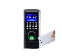 Time Clock, RFID Biometric Fingerprint Access Control And Time Attendance ZK SF200 2 Inch TFT Color Screen TCP/IP Door System for Employees(SF200-ID,French)