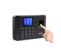 Time Clock, RFID Electric Inspection Biometric Attendance Machine USB Fingerprint Time Clock in for Employees Exit Data Recorder for Employees
