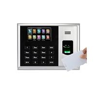Time Clock, S30 Biometric Fingerprint Time Attendance Linux System TCP/IP Employee Recording Clock for Employees(S30-ID,A)