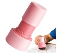 Time Clock Stamp - Portable Fun Educational Telling Time Toys | Watches Teaching Stamp,for Children Classroom Home Art Painting Scrapbook Birthday Holiday School Party