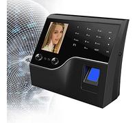 Time Clock System for Employees - Fingerprint and Face Recognition Time Card Machine with APP for Small Business Automatic Punching