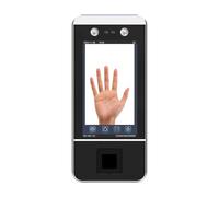 Time Clock, Time Clock,5 Inch Metal Office Biometric Access Control Products Hand Palm Attendance Face Recognition Machine And