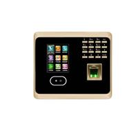 Time Clock, UF100plus Biometric Face Recognition Time Attendance Machine System With Keyboard Fingerprint Reader Clock for Employees(UF100)