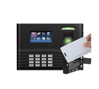 Time Clock, ZK IN01-A TCP/IP USB Biometric Fingerprint Door Access Control And Time Attendance System With Battery Optional RFID Card Reader for Employees(IN01-A-IC-Battery,English)