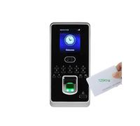 Time Clock, ZK Multibio800-H 400 Face Fingerprint Recognition Door Access Control System TCP/IP Biometric Facial Time Attendance Rocorder for Employees(Multibio800-IC,A)