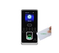 Time Clock, ZK Multibio800-H 400 Face Fingerprint Recognition Door Access Control System TCP/IP Biometric Facial Time Attendance Rocorder for Employees(Multibio800-ID,ITALIAN)