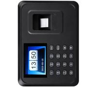 Time Clocks for Employees Small Business, Biometric Time Clock with Fingerprint and Password Login, Software Free Attendance Machine with USB Export, Smart Reporting for Office, Retail and Payroll
