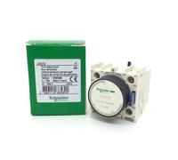 Schneider Electric, TeSys D - time delay auxiliary contact block - 1 NO + 1 NC screw clamp terminals, LADT2