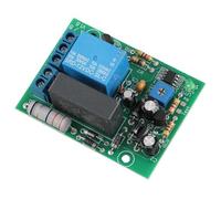 Time Delay Relay Adjustable Timer Module AC 100-250V Input 0-10s Turn Off Switch for Lights Motors Appliances (0~10s Delay Time)