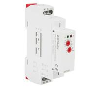 Time Delay Relay GRT8-A1, AC/DC 12V-240V DIN Rail Timer, 0.1S-10 Days Adjustable Delay Timer, SPDT Relay for Electrical Control Systems