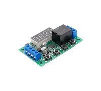 Time Delay Relay Module, Timer Switch Delay Off Cycle Timer Module Timer Relay Switch Timer Control with Led Display (24V)