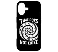 Time Does Not Exist Time Blindness To Late Case for iPhone 17