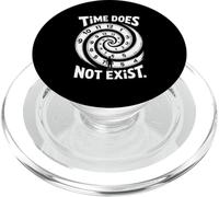Time Does Not Exist Time Blindness To Late PopSockets PopGrip for MagSafe