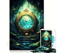 Time Fantasy Adults Puzzles 1000 Piece Jigsaws Reason Skill Toy Slow Enjoy Exact Cut Art Collection Piece 38x52cm