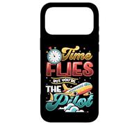 Time Flies But You´re The Pilot Carpe Diem Case for iPhone 17 Pro Max