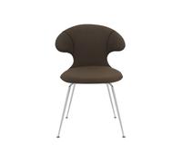Time Flies Dining Chair Mocca/ Chrome