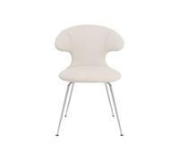 Time Flies Dining Chair White Sands/ Chrome
