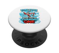 Time Flies When Having Fun 1 Flying Cute Birthday 1st Bday PopSockets Adhesive PopGrip