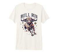 Time for A Bull Run for Bitcoin Crypto Stock Market Traders Premium T-Shirt
