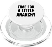 Time for a Little Anarchy Humor PopSockets PopGrip for MagSafe