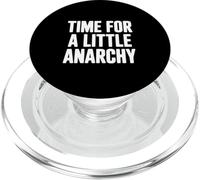 Time for a Little Anarchy Humor PopSockets PopGrip for MagSafe