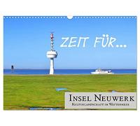 Time for... Neuwerk Island - Cultural Landscape in the Wadden Sea UK-Version (Wall Calendar 2026 DIN A3 Landscape), CALVENDO 12 Month Wall Calendar