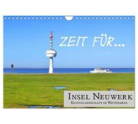 Time for... Neuwerk Island - Cultural Landscape in the Wadden Sea UK-Version (Wall Calendar 2026 DIN A4 Landscape), CALVENDO 12 Month Wall Calendar