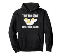 Time For Some Deviled Egg Action Thanksgiving Pullover Hoodie