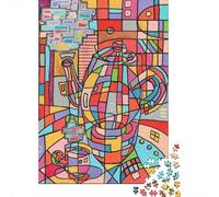 Time For Tea 1000-Piece Jigsaw Puzzle for Adults, 52x38cm/1000pcs, Relaxing Indoor Activity, Weekend Downtime And Puzzle Lovers