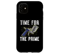 Time For The Prime Detailing Car Painting Auto Body Painter Case for iPhone 11
