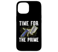 Time For The Prime Detailing Car Painting Auto Body Painter Case for iPhone 15