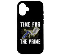 Time For The Prime Detailing Car Painting Auto Body Painter Case for iPhone 16