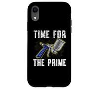 Time For The Prime Detailing Car Painting Auto Body Painter Case for iPhone XR