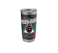 Time for Vision Board Goal Setting Manifesting Dreams Stainless Steel Insulated Tumbler