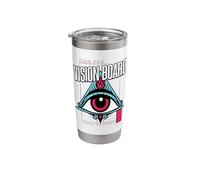 Time for Vision Board Goal Setting Manifesting Dreams Stainless Steel Insulated Tumbler
